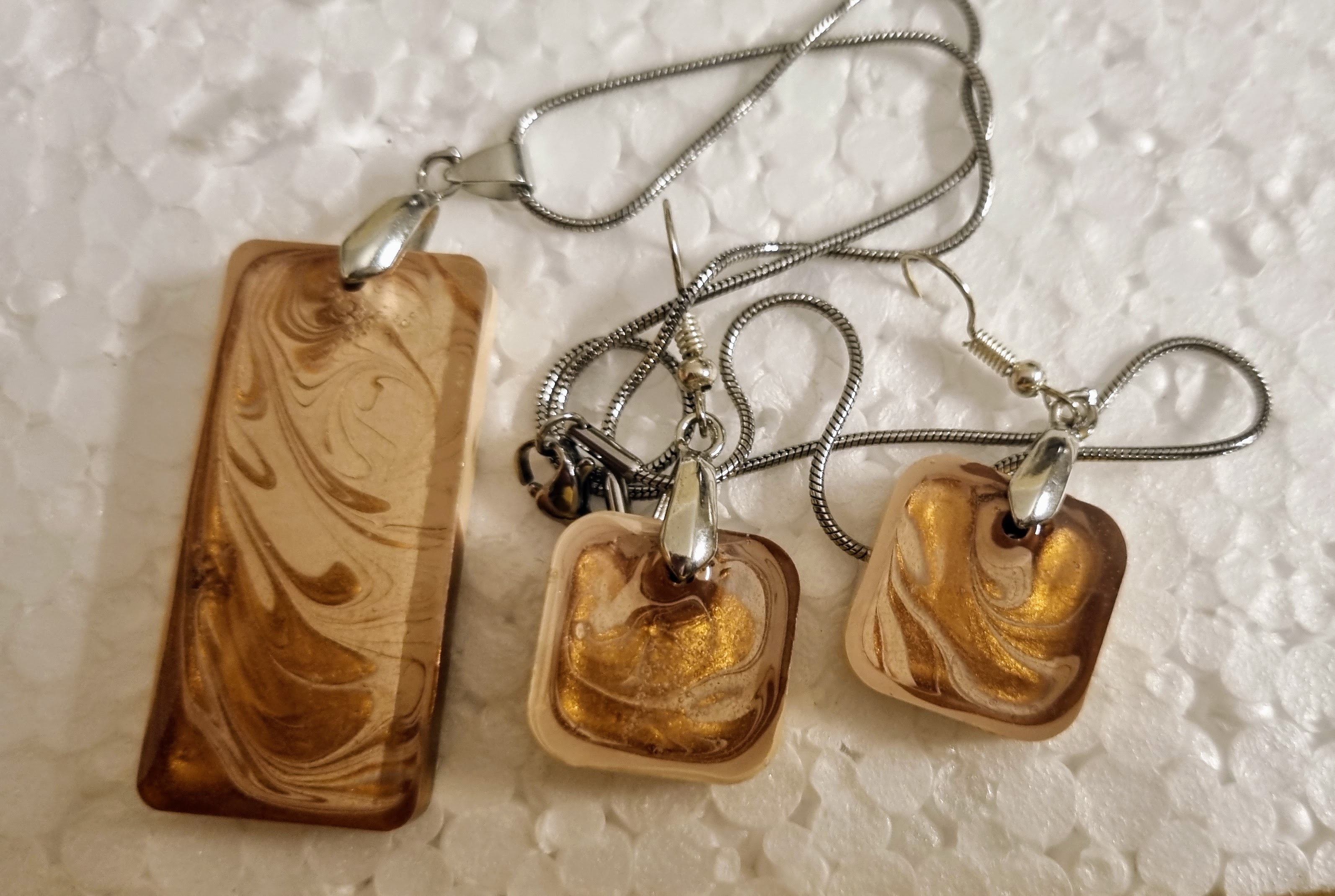 Pendant with Earrings # 9