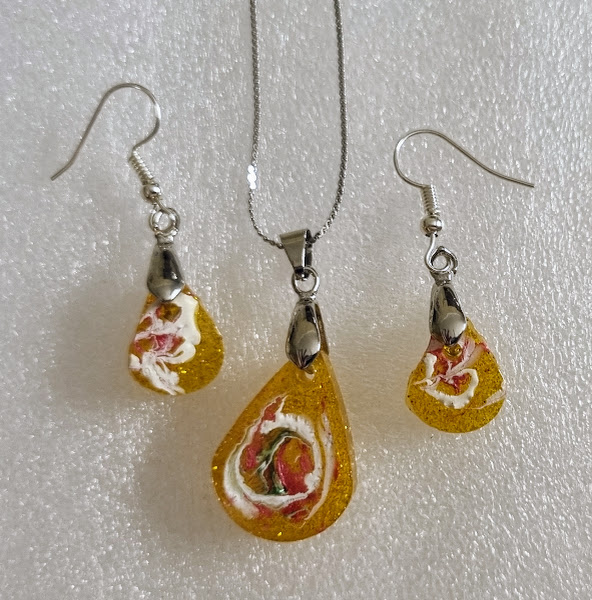 Pendant with Earrings # 5