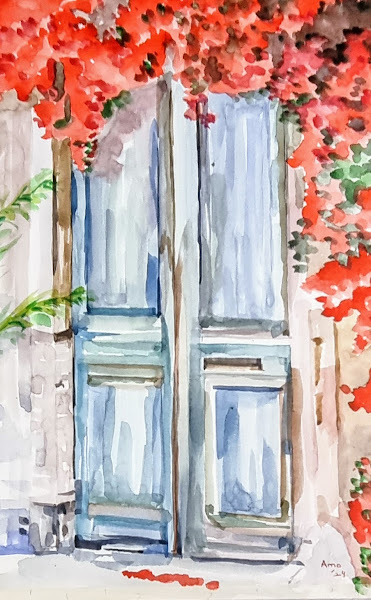 Vibrant Entrance