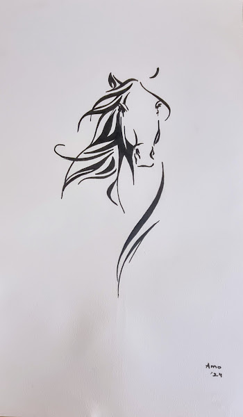 Minimalist Stallion