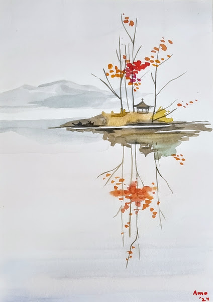 Island Reflection
