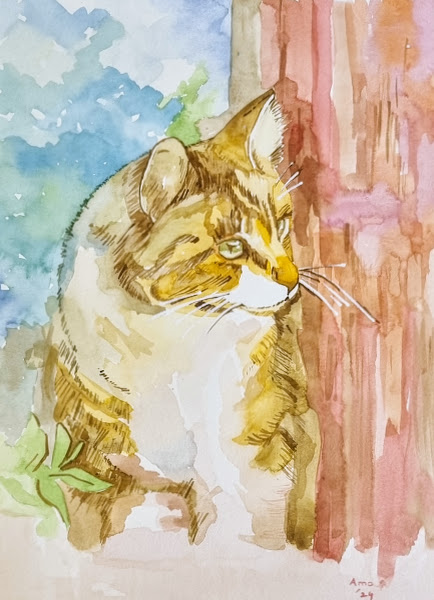 Pensive Feline