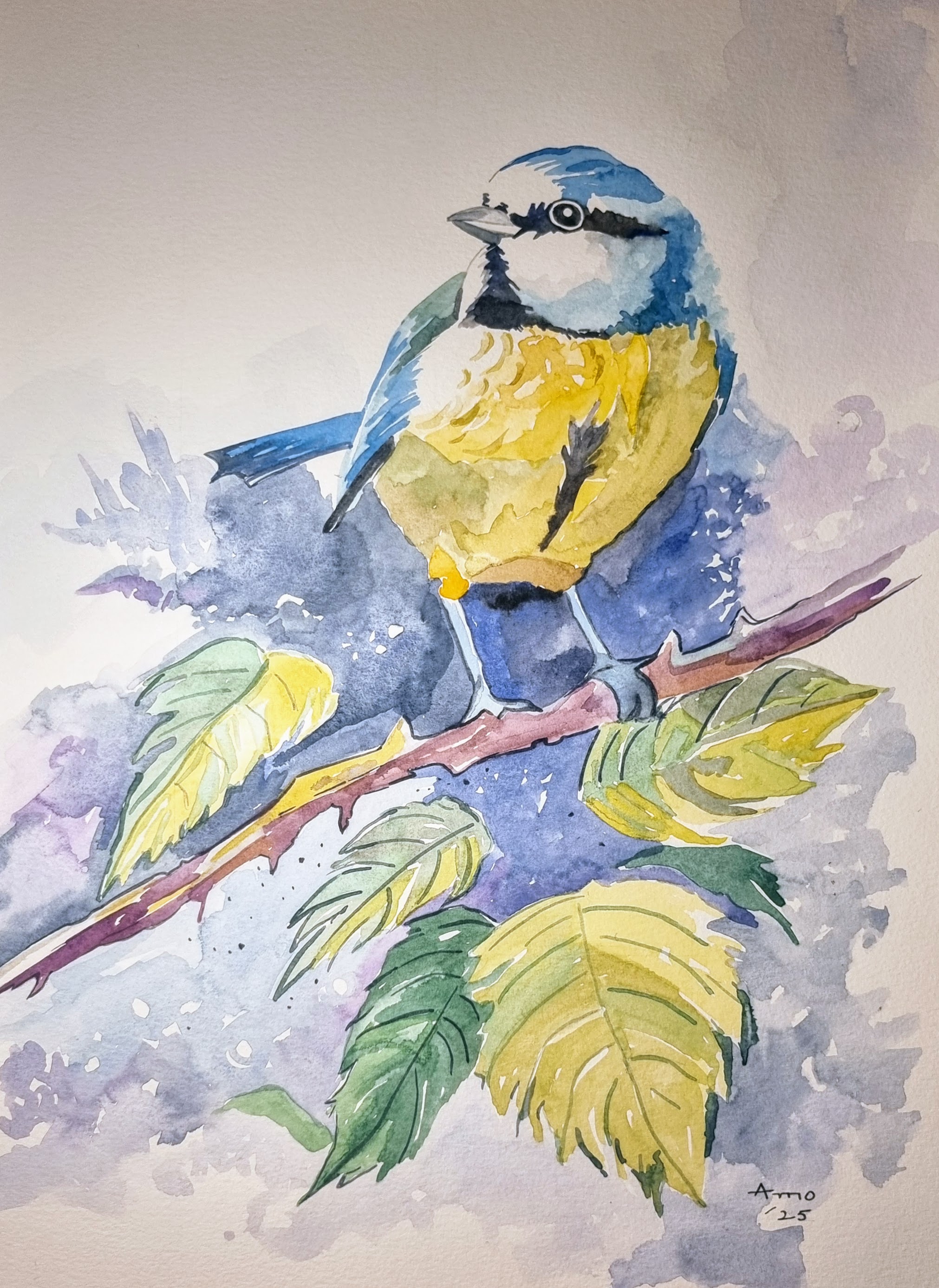Feathered Brushstrokes