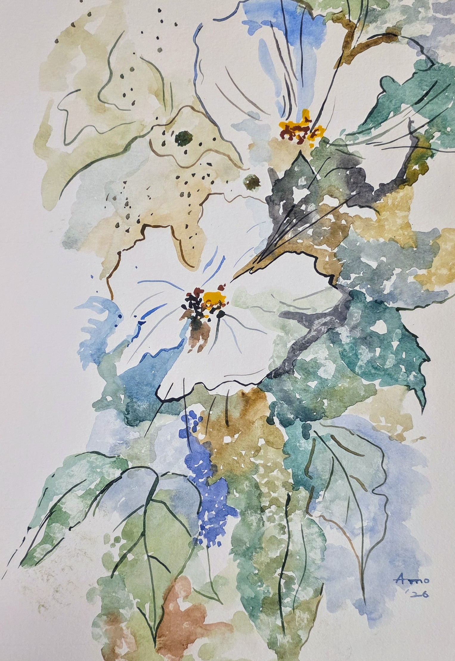 Light Through Petals